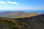 The magnificent view from the summit of Cadir Idris