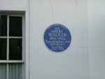 Blue Plaque outside of 7 Hammersmith Terrace (© Phillip Perry, CC BY-SA 2.0)