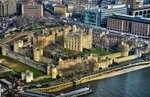 Aerial photography of the London Tower during daytime