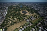 Aerial photograph of Hyde Park, London, courtesy of Luke Massey & the Greater London National Park City Initiative.
