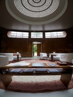 The Art Deco entrance hall at Eltham Palace (© Tom Parnell, CC BY-SA 4.0)