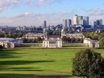 The view of Greenwich Park from the Royal Observatory