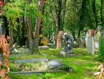 Graves in Highgate Cemetery