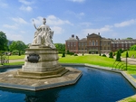 Kensington Palace's Queen Victoria fountain