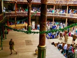 A performance at Shakespeare's Globe