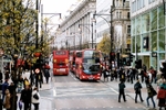 On average, half a million people visit Oxford Street every day, and foot traffic is in severe competition with buses and taxis.