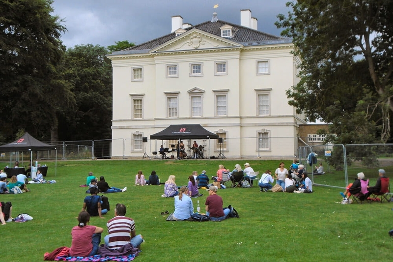Marble Hill, Arts in the Park (2021); The Perrin Jazz Collective (© AndyScott, CC BY-SA 4.0)