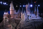 The 1:24 scale Hogwarts model used for filming on display at Warner Bros. Studios, Leavesden (Karen Roe, CC BY 2.0)