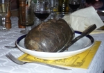 Burns Night, a whisky toast will be proposed to the haggis, and the company will sit down to the meal. (© Kim Traynor, CC BY-SA 3.0)