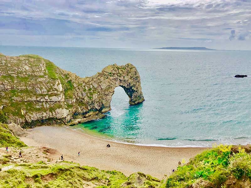 The Durdle Door Sea Arch, part of the UNESCO world heritageg Jurassic coast