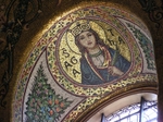 A side-chapel roof mosaic in Westminster Cathedral