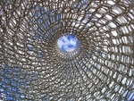Kew Gardens' The Hive, standing 17 metres tall and made from 170,000 pieces of aluminium, recreates a bees' nest