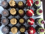 Cakes on sale at Victoria Park's weekly farmers market