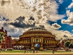 The striking exterior of the Royal Albert Hall