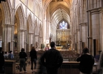 The nave of Southwark Cathedral