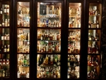 The Whiskey Collection at Scarves Bar in the Rosewood Hotel